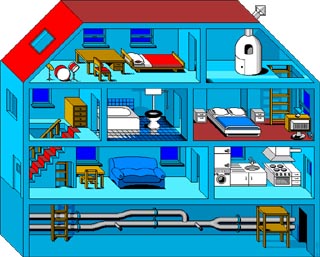 Peanut butter power game house